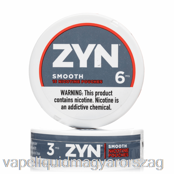 Zyn Nikotin Tasakok - Sima 6 Mg-os (5 Csomagos) Vape Folyadék